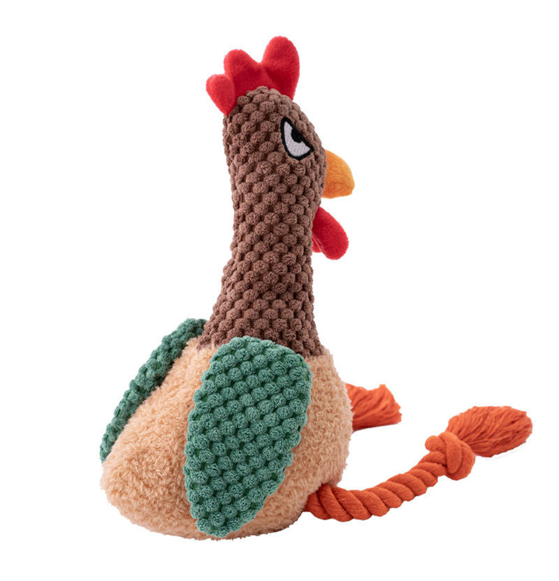 Pet Toy Vocal Cock