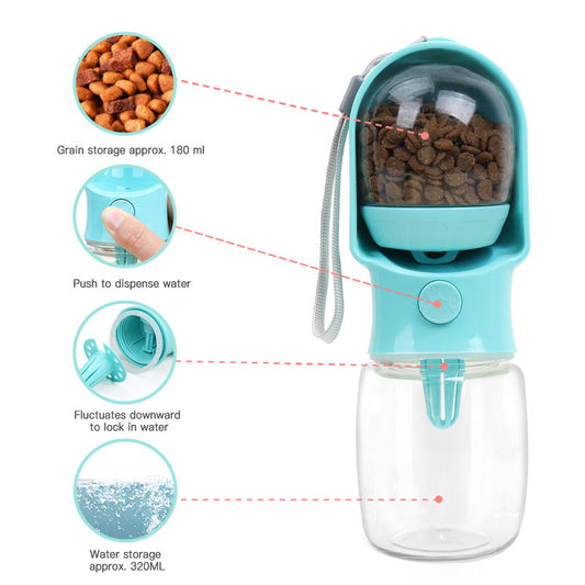 Dog Water Bottle for Outdoor