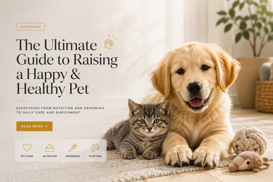 The Ultimate Guide to Raising a Happy & Healthy Pet