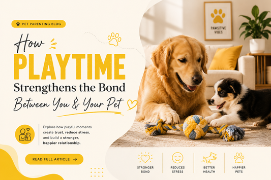 How Playtime Strengthens the Bond Between You & Your Pet