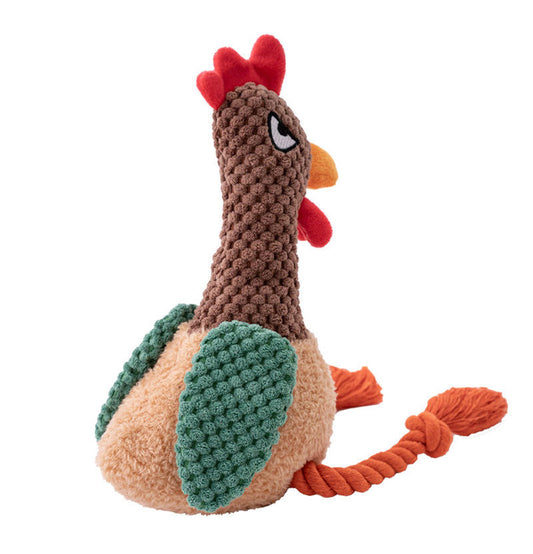 Pet Toy Vocal Cock