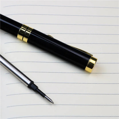 Golden text engraved Fountain Pen