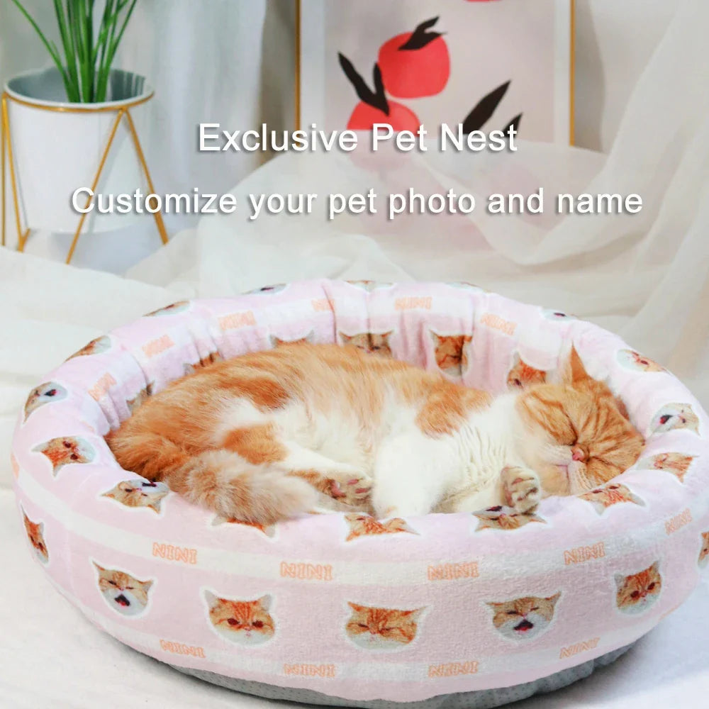 Customized Donut pet Bed