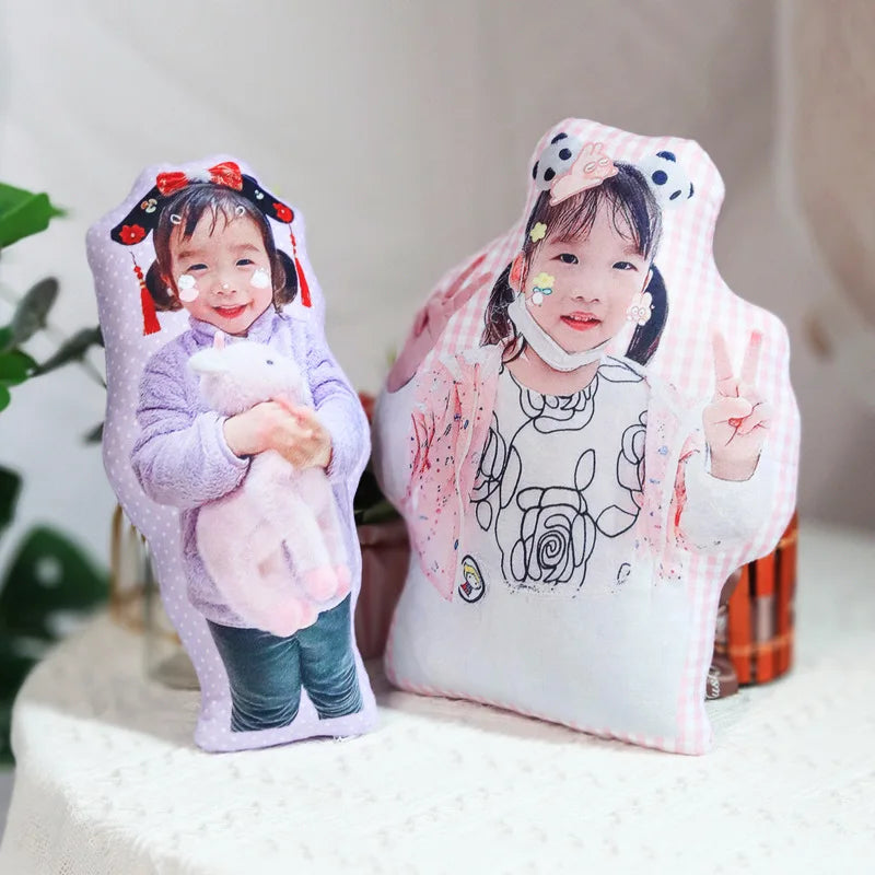 Personalized Photo Humanoid Cushion